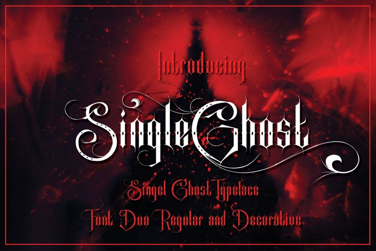Singel Ghost Blackletter Font