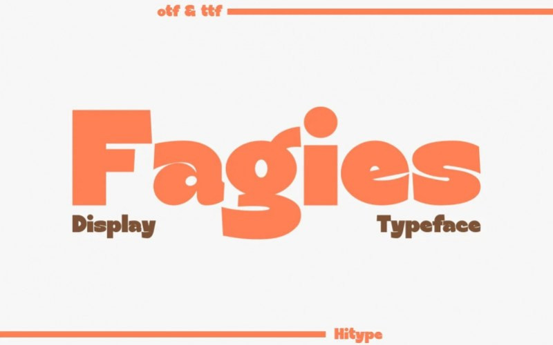 Fagies Sans Serif Font