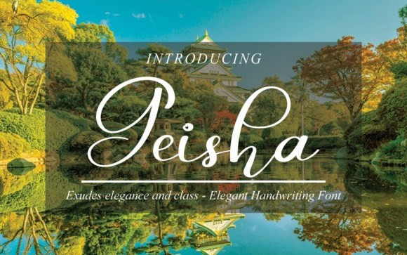 Geisha Script Font