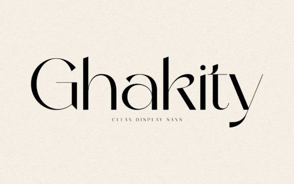 Ghakity Font