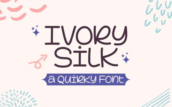 Ivory Silk Display Font