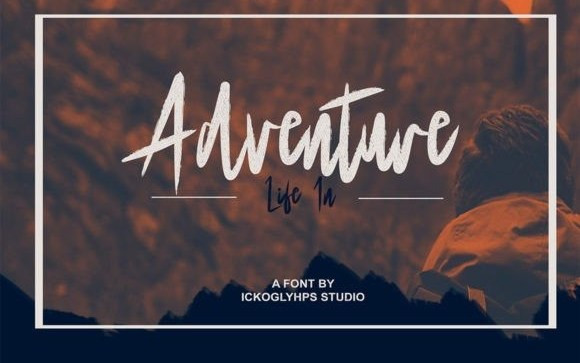 Life In Adventure Script Font