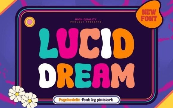 Lucid Dream Display Font