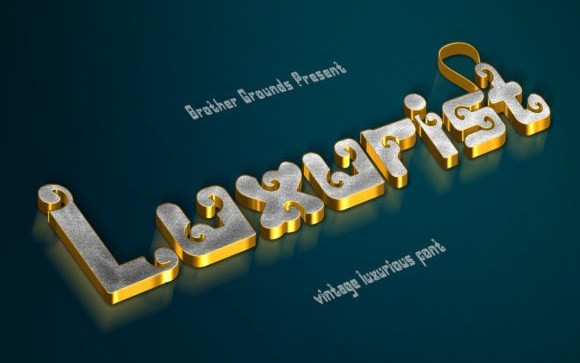 Luxurist Display Font