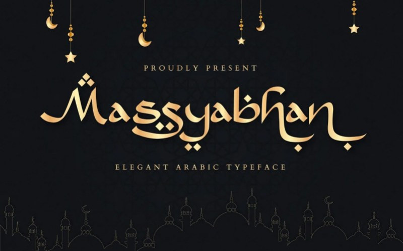 Massyabhan Display Font