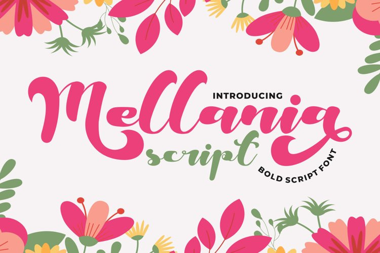 Mellania Script Font
