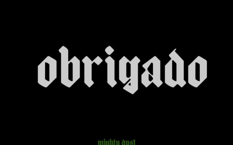Mighty Dust Blackletter Font