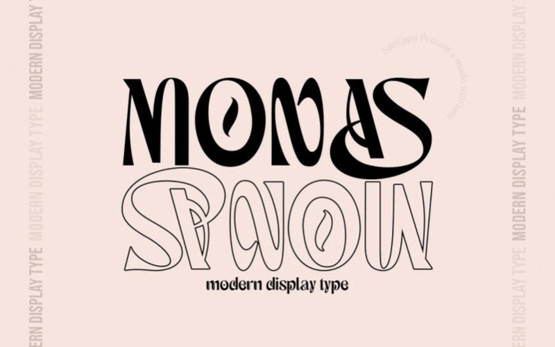 Monas Display Font