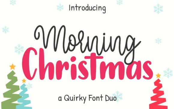 Morning Christmas Script Font