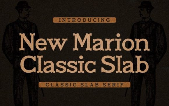 New Marion Slab Serif Font