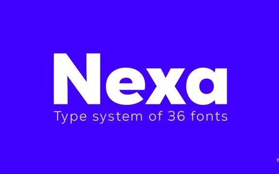 Nexa Sans Serif Font