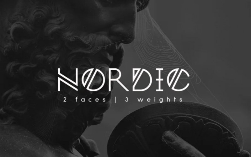 Nordic Display Font