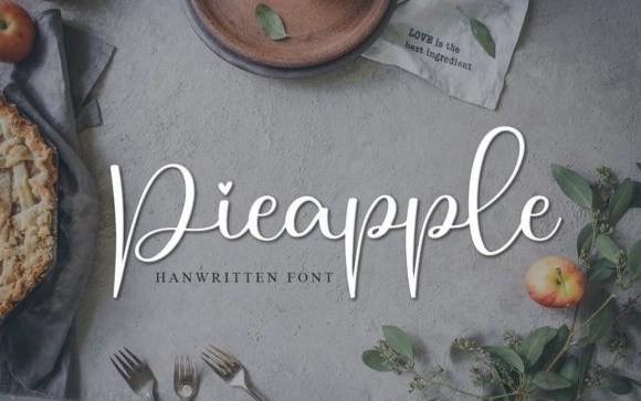 Pieapple Script Font