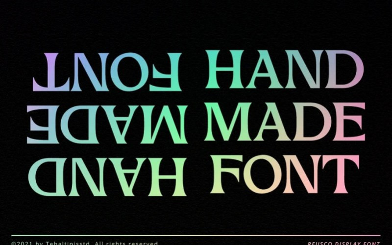 Reusco Serif Font