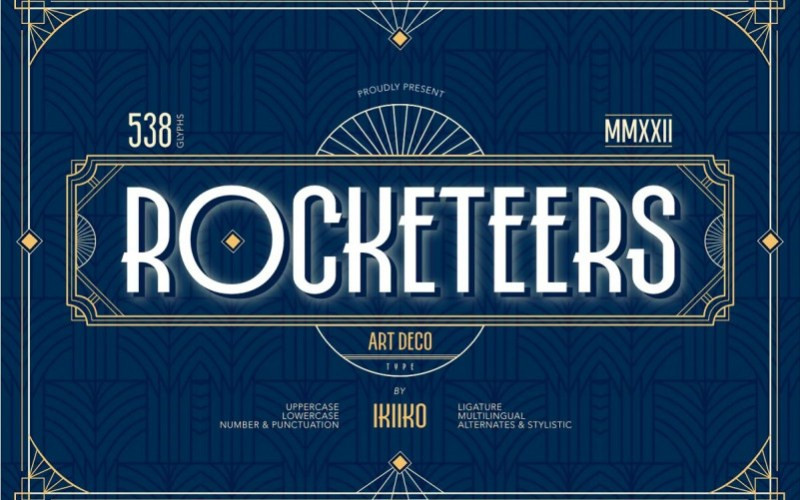 Rocketeers Display Font