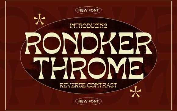 Rondker Throme Display Font