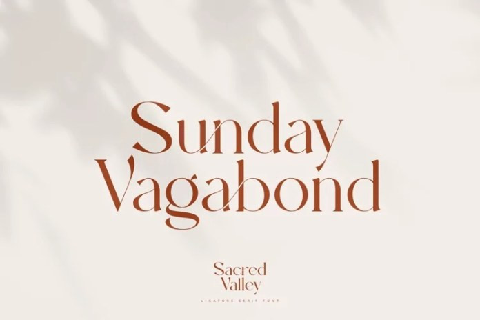 Sacred Valley Serif Font