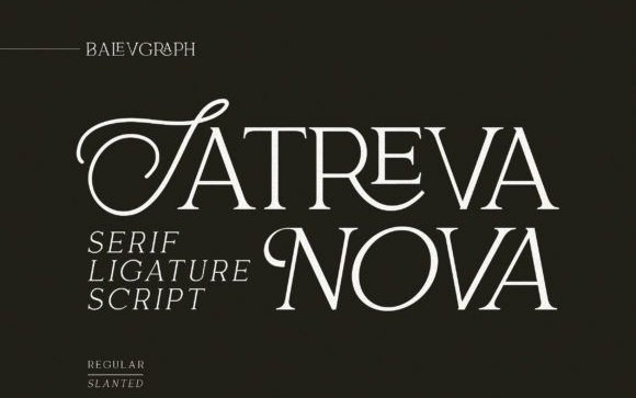 Satreva Nova Serif Font