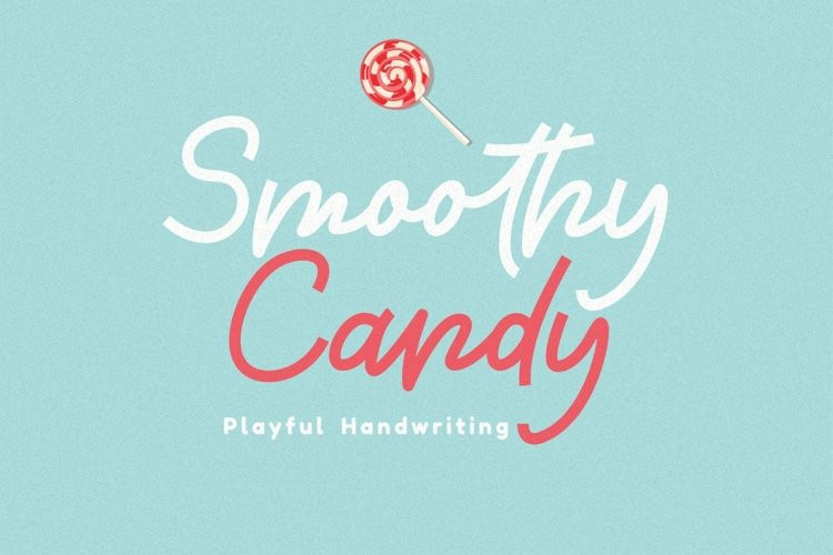 Smoothy Candy Handwritten Font