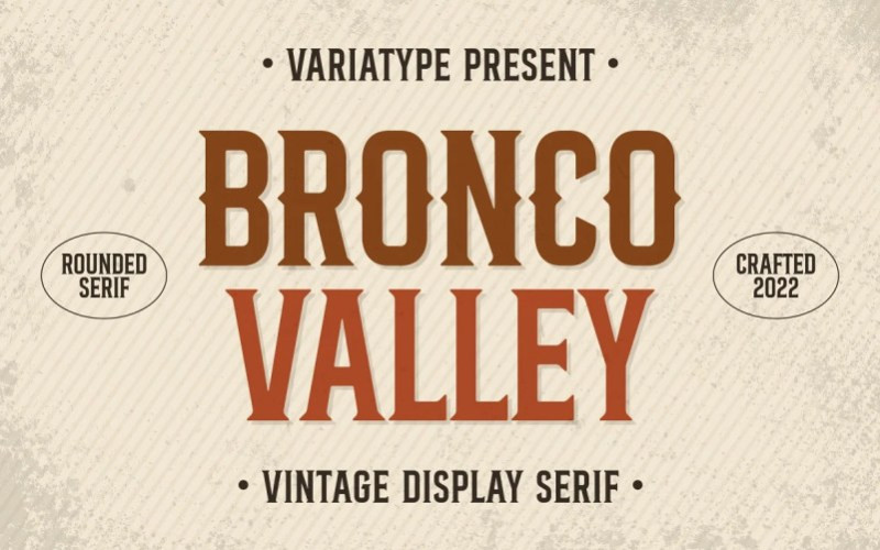 Valley Display Font