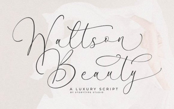 Waltson Beauty Script Font