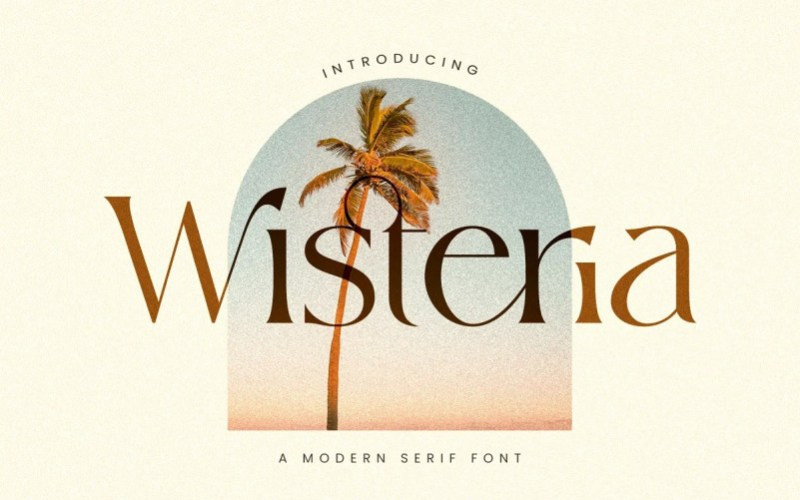 Wisteria Serif Font