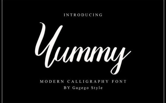 Yummy Handwritten Font