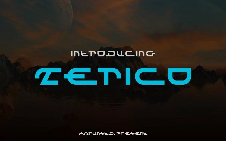 Zerico Display Font
