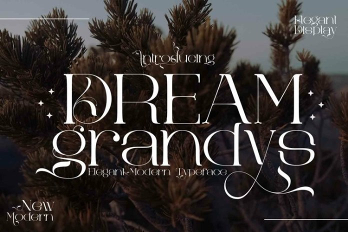 Dream Grandys Serif Font