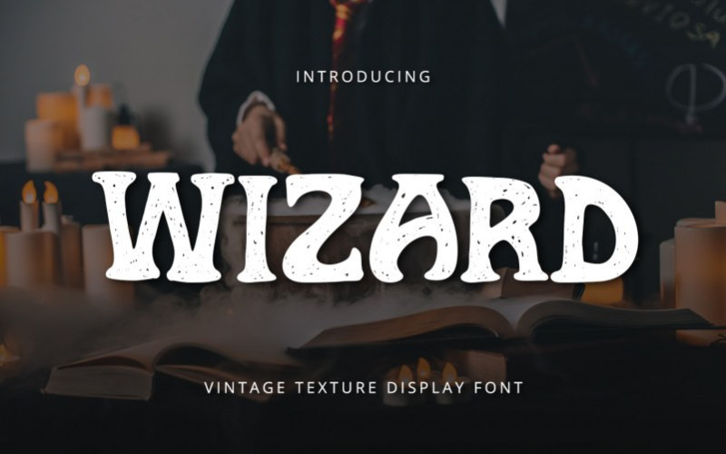 Wizard Display Typeface