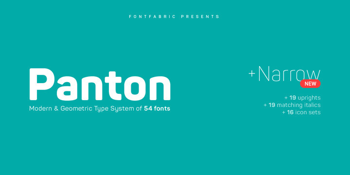 Panton Sans Serif Font