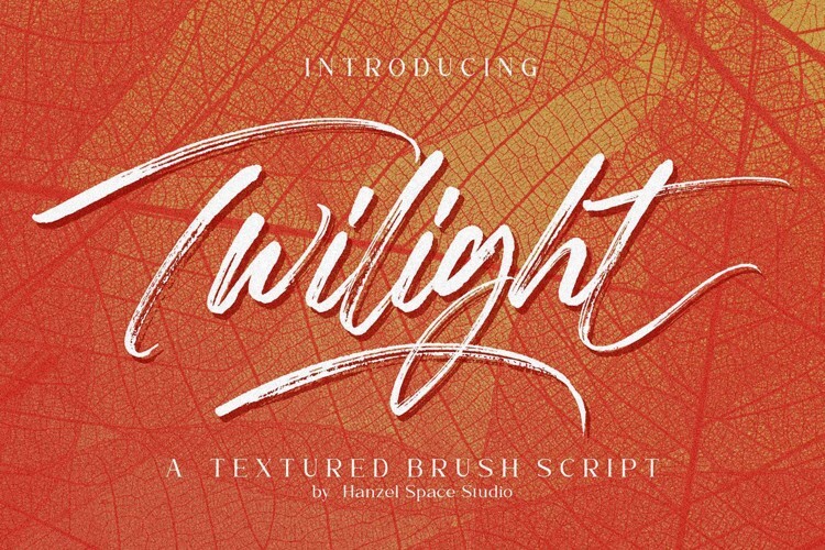 Twilight Brush Font