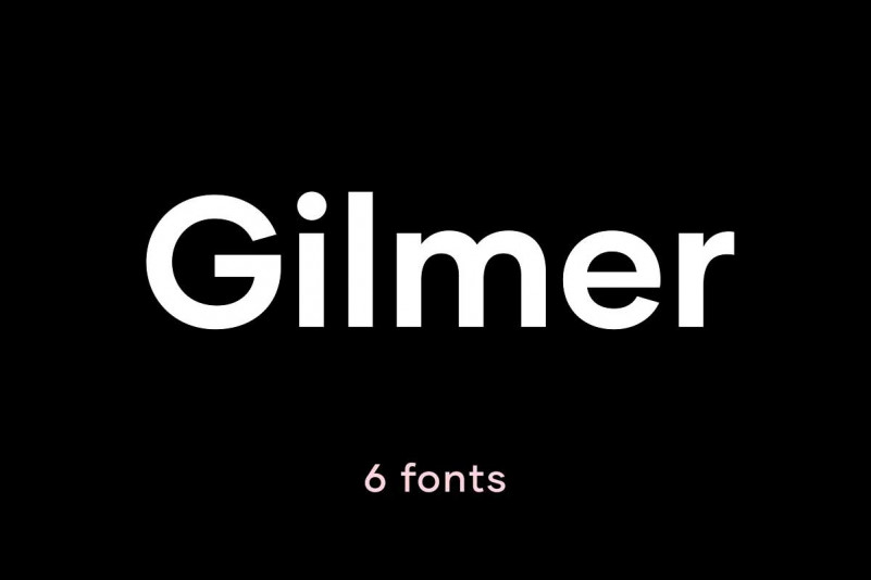Gilmer Sans Serif Font