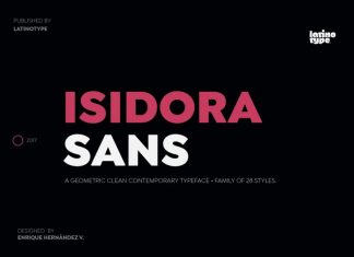 Isidora Sans Font