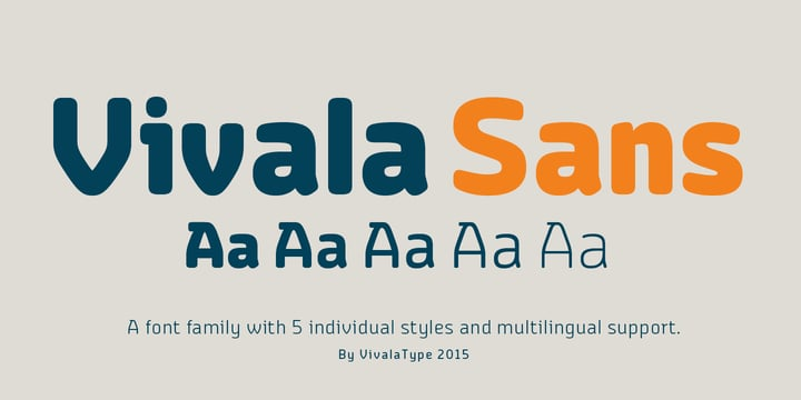 Vivala Sans Font