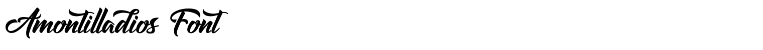 Amontilladios Font