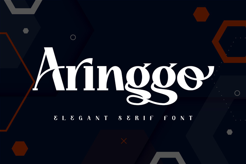 Aringgo Serif Font