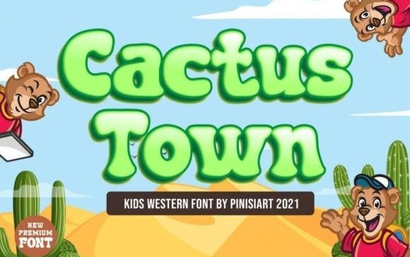 Cactus Town Display Font