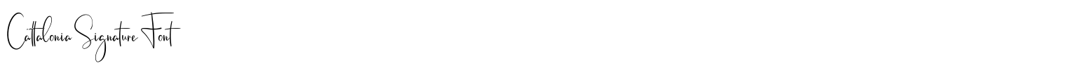 Cattalonia Signature Font