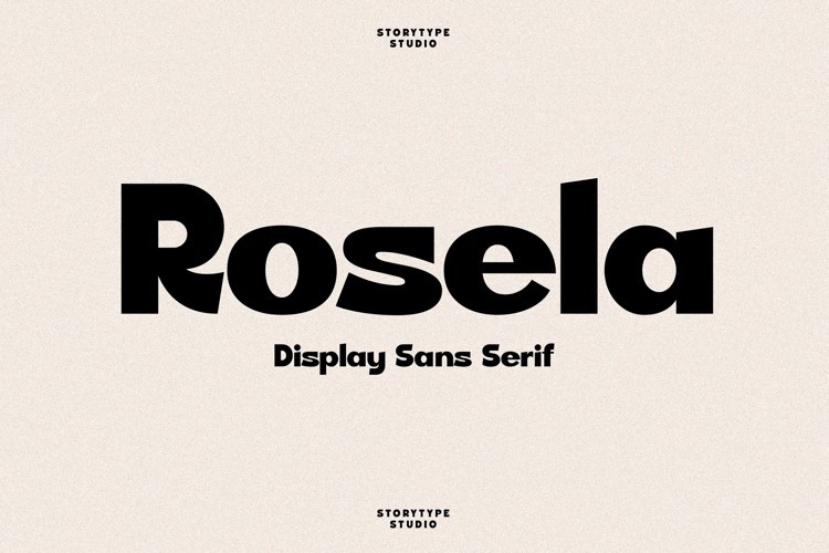 Rosela Sans Serif Font