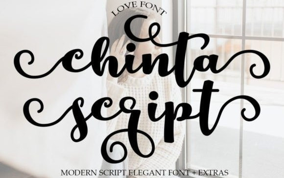 Chinta Calligraphy Font