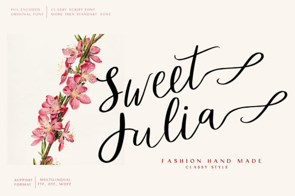 Bready Calligraphy Font