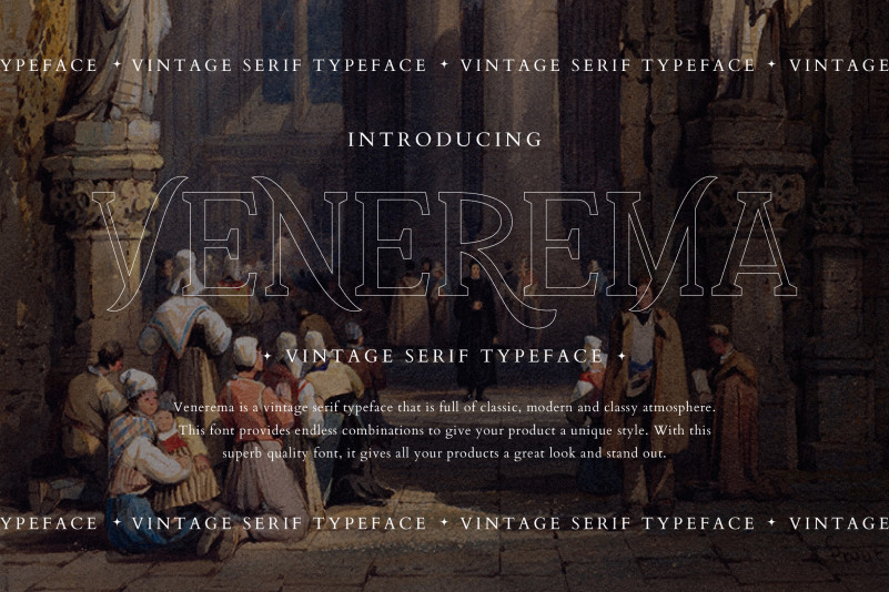 Venerema Serif Font