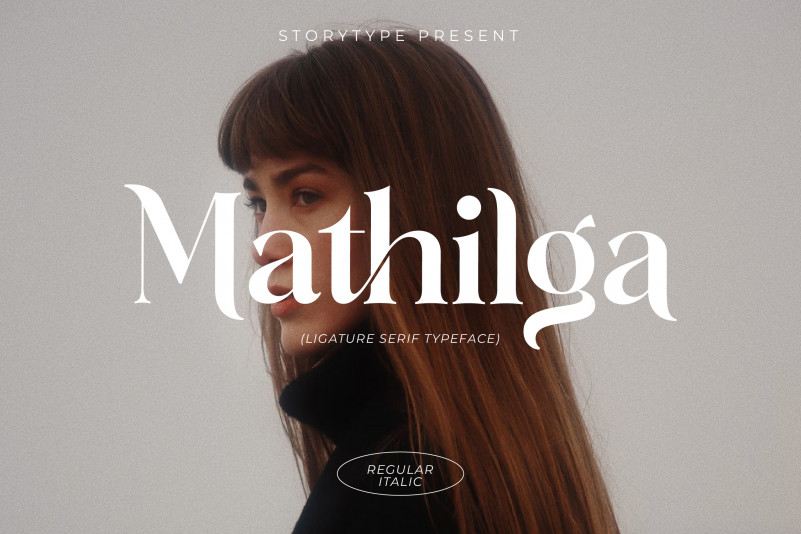 Mathilga Serif Font