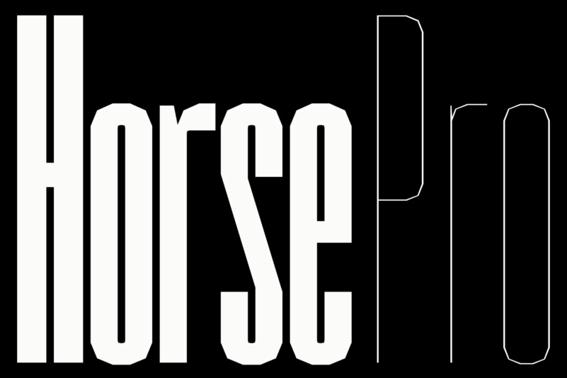 Horse Pro Display Font
