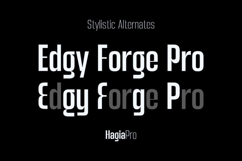 Hagia Pro Sans Serif Font