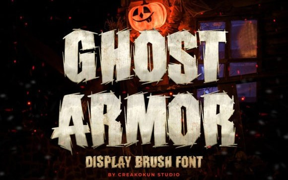 Ghost Armor Display Font