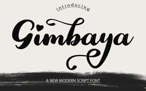 Gimbaya Script Font