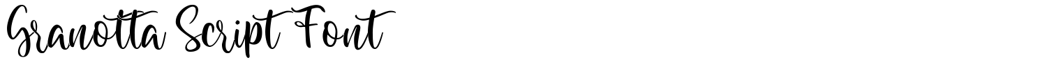 Granotta Script Font