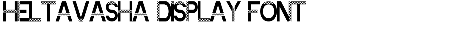 Heltavasha Display Font